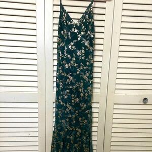 Floor Length Gown, Spaghetti Strap